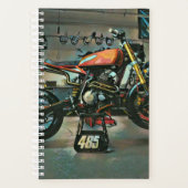 vintage motorcycle art (Devant)