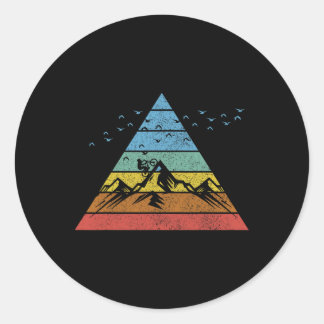 Vintage Mountain Bike Mtb Downhill Biking Cycling  Ronde Sticker