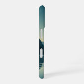 Vintage Mountain Lake iPhone 16 Hoesje (Rechterkant)