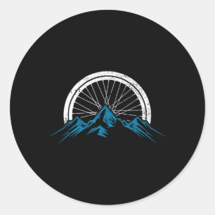Vintage Mountainbiken Mountainbike Dirt Bike Mtb Ronde Sticker