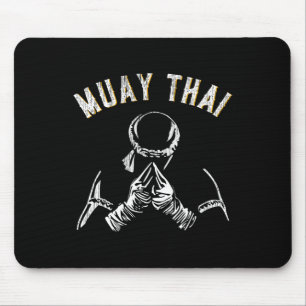 Vintage Muay Thai training MMA kickboksen Muismat
