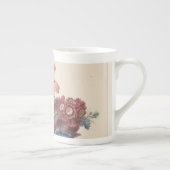 Vintage Mug de Chine d'os floraux (Droite)