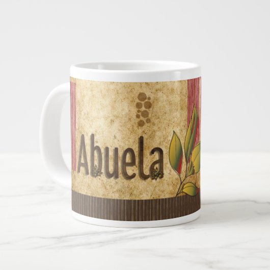 Vintage Mug Extra Grote Beker (Voorkant links)