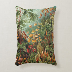 Vintage Muscinae, Mosplanten door Ernst Haeckel Accent Kussen