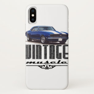 Vintage Muscle Camaro iPhone X Hoesje