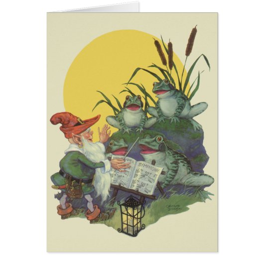 Vintage Music Magazine Couverture Art, Etude Frog (Devant)