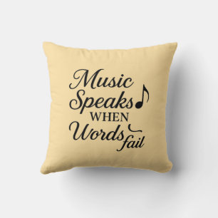 Vintage Music Vibes – Artistieke Plectra Kussen