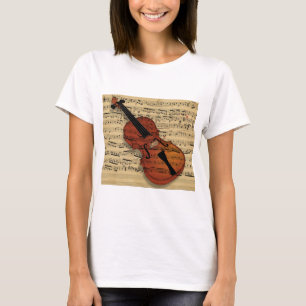 Vintage muziek t-shirt