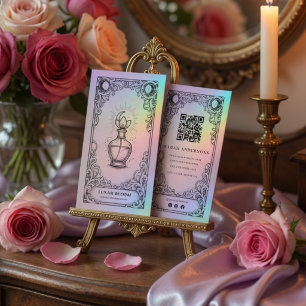 Vintage Mysterieuze Hemelse Parfum  Visitekaartje