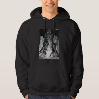 Vintage Mythisch Middeleeuws Kasteel Ridders en Dr Hoodie