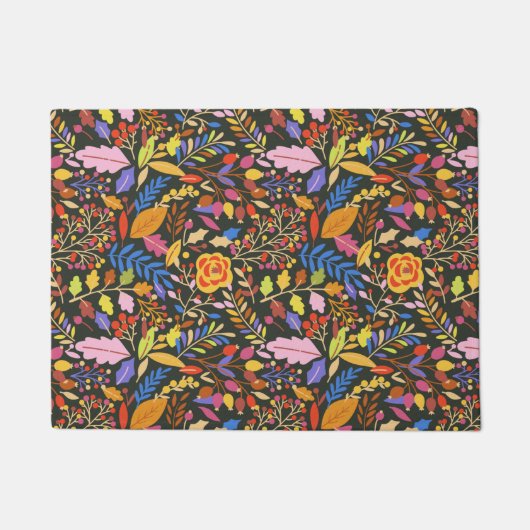 Vintage najaar Herfst botanische tuin Deurmat (Voorkant)