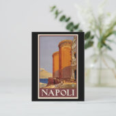 Vintage Napels - Napoli Briefkaart (Staand voorkant)