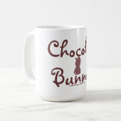Vintage Natural Chocolate Bunnies Mok (Voorkant links)
