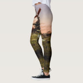 Vintage néerlandais Windmills art leggings (Gauche)