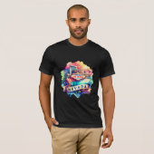 Vintage Nevada Map T-Shirts – Retro us state (Devant entier)