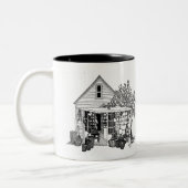 Vintage New Hope PA café Mug (Gauche)