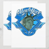 Vintage New York Liberty Logo (Voorkant / Achterkant)