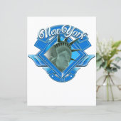 Vintage New York Liberty Logo (Staand voorkant)