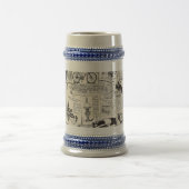 Vintage Newspaper Bierpul (Center)