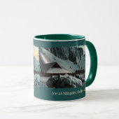Vintage Niagara Falls Ice Coffee Mug (Devant droit)