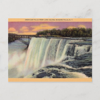 Vintage Niagara Herfst Briefkaart