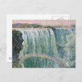 Vintage Niagara Herfsten Briefkaart (Voorkant / Achterkant)