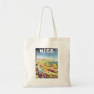 Vintage Nice Canvas tas