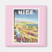 Vintage Nice France Magnet (Devant)
