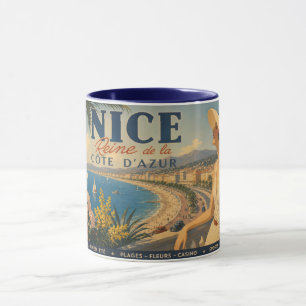 Vintage Nice Reine Côte d'Azur Mok