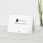 Vintage : nieuwjaar - feestdagen kaart (Achterkant)