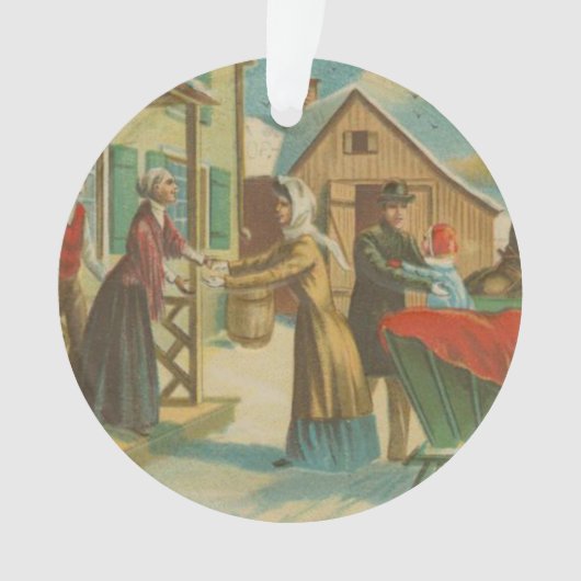 Vintage Noël Accueil (devant)