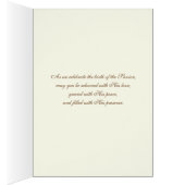 Vintage Noël Bébé Jésus Tabernacle Prêtre (Intérieur (Droit))