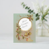 Vintage Noël Modèle photo personnalisable (Debout devant)