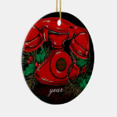 Vintage Noël Téléphone Ornement (Droite)