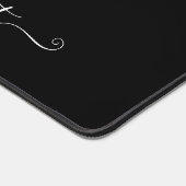 vintage noir & rose Belle Fleurs de Jardin (Coin)