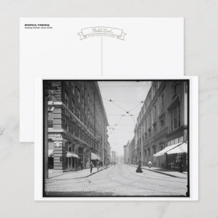 Vintage Norfolk, VA: Granby Street (1905) Briefkaart