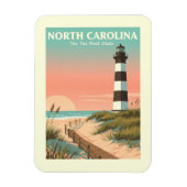Vintage North Carolina Magneet (Verticaal)