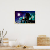 Vintage Nosferatu Poster (Keuken)