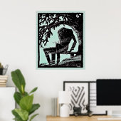 Vintage Nosferatu Poster (Thuiskantoor)