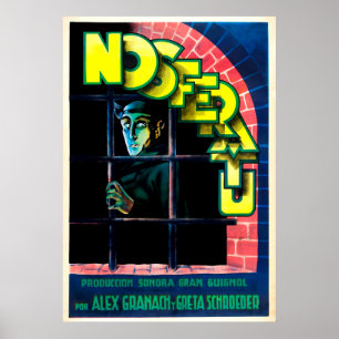 Vintage Nosferatu Spaans Poster