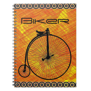 Vintage Notitieboek Bike