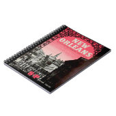 Vintage Notitieboek New Orleans (Linkerzijde)