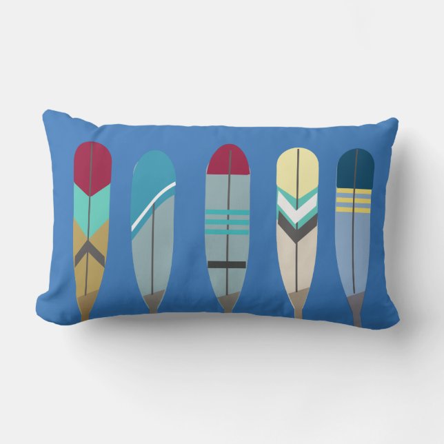 Vintage Oars 2 Kussen (Voorkant)