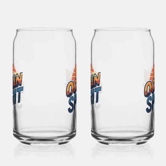 Vintage "Ocean Spirit" Beach Vibe (Gauche)