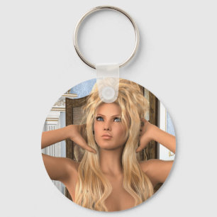 Vintage Ochtend Sleutelhanger