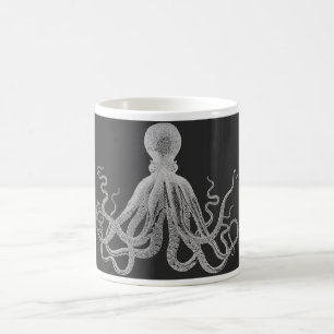 Vintage Octopus BW Mok