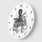 Vintage Octopus Grote Klok (Hoek)
