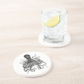 Vintage Octopus Onderzetter (Zijkant)