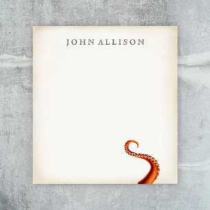 Vintage Octopus Tenticals Notitieblok