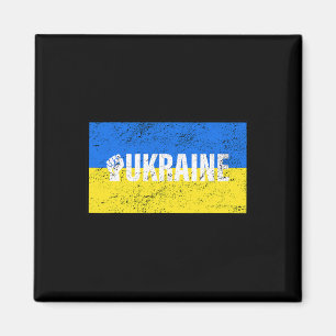 Vintage Oekraine Oekraïense Vlag Trots 8 Magneet